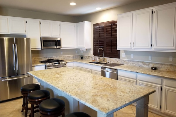 Kitchen with modern appliances