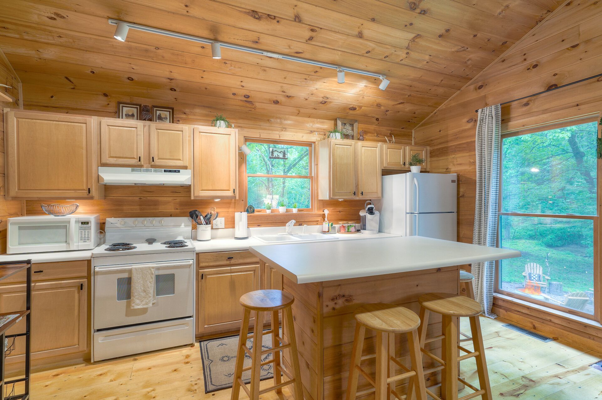 Apple picking, wine, s'mores, fishing!