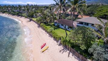 Beach nearby, beach towels