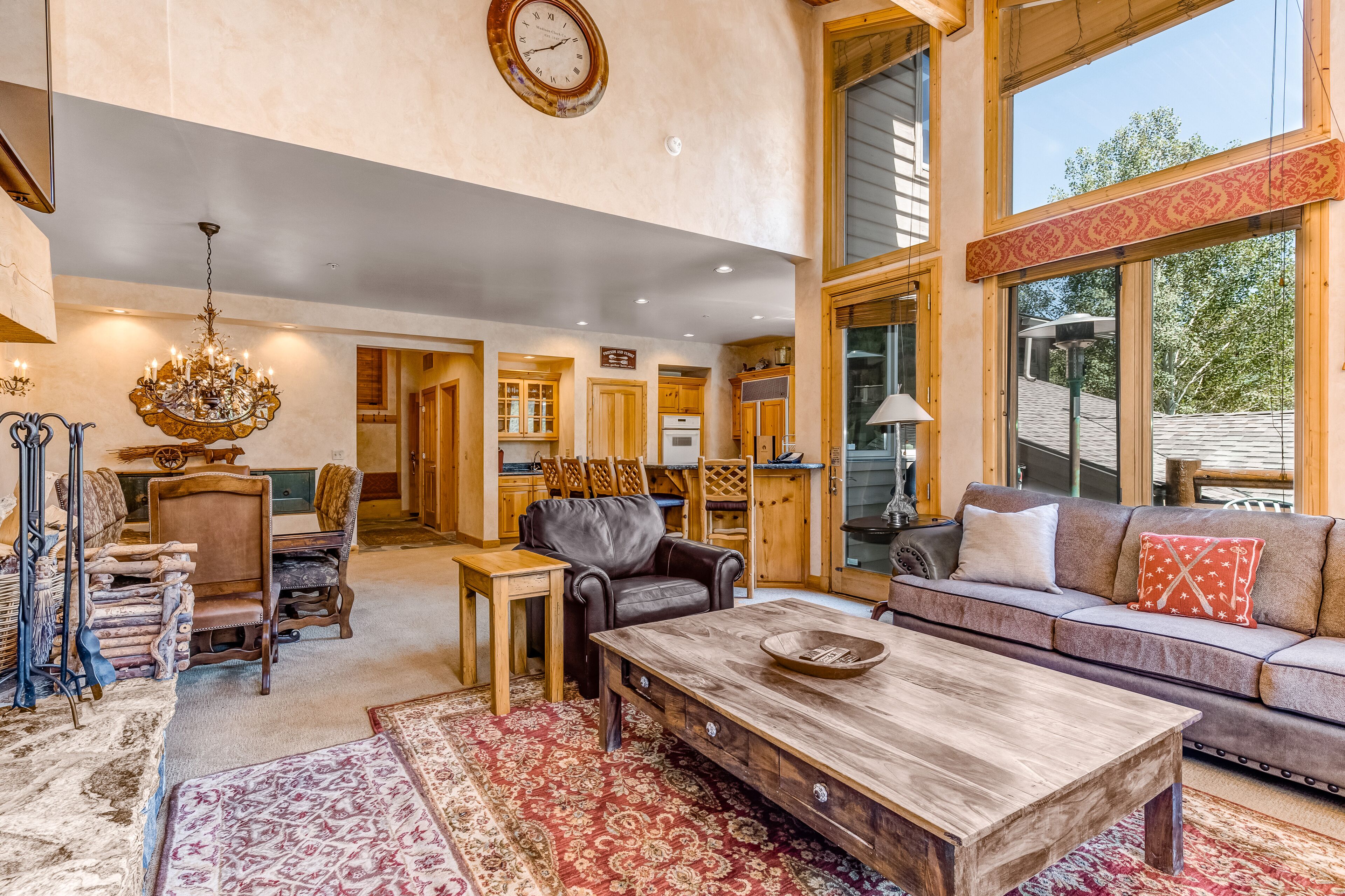 Mountainside home with ski-in/ski-out at Deer Valley, pool, hot tub, & fireplace