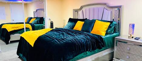 Elite huis, 1 slaapkamer, niet-roken, keuken | 1 slaapkamer, een laptopwerkplek, verduisterende gordijnen