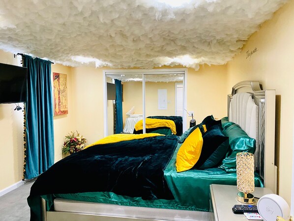 Hus – elite, 1 soverom, ikke-røyk, kjøkken | 1 soverom, skrivebord for bærbar PC og blendingsgardiner