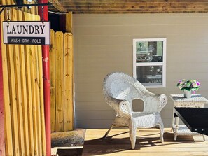 Romantisk hus, flere senger, kjøkken, 1. etasje | Klesvask