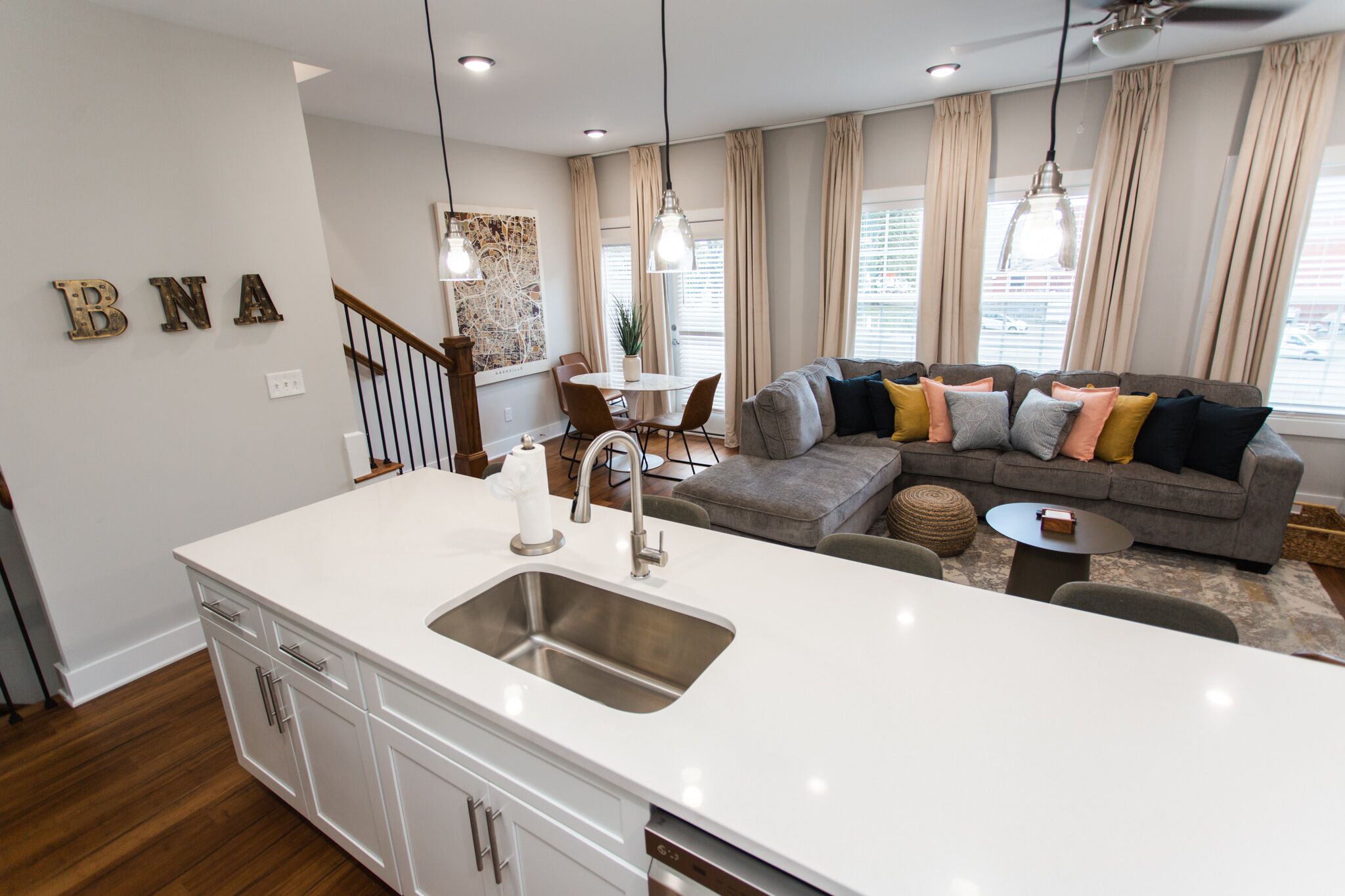 Spacious townhouse minutes from downtown