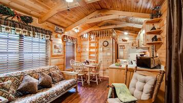 Smart TV, chimenea, reproductor de DVD y videoteca