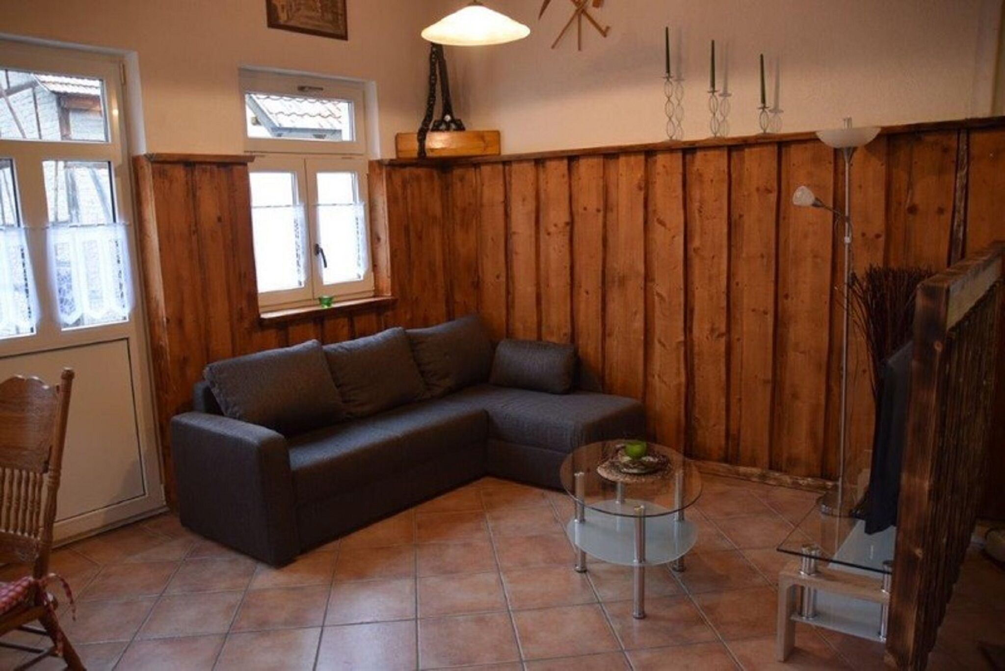 Ferienhaus (80qm) mit Kaminofen und Terrasse