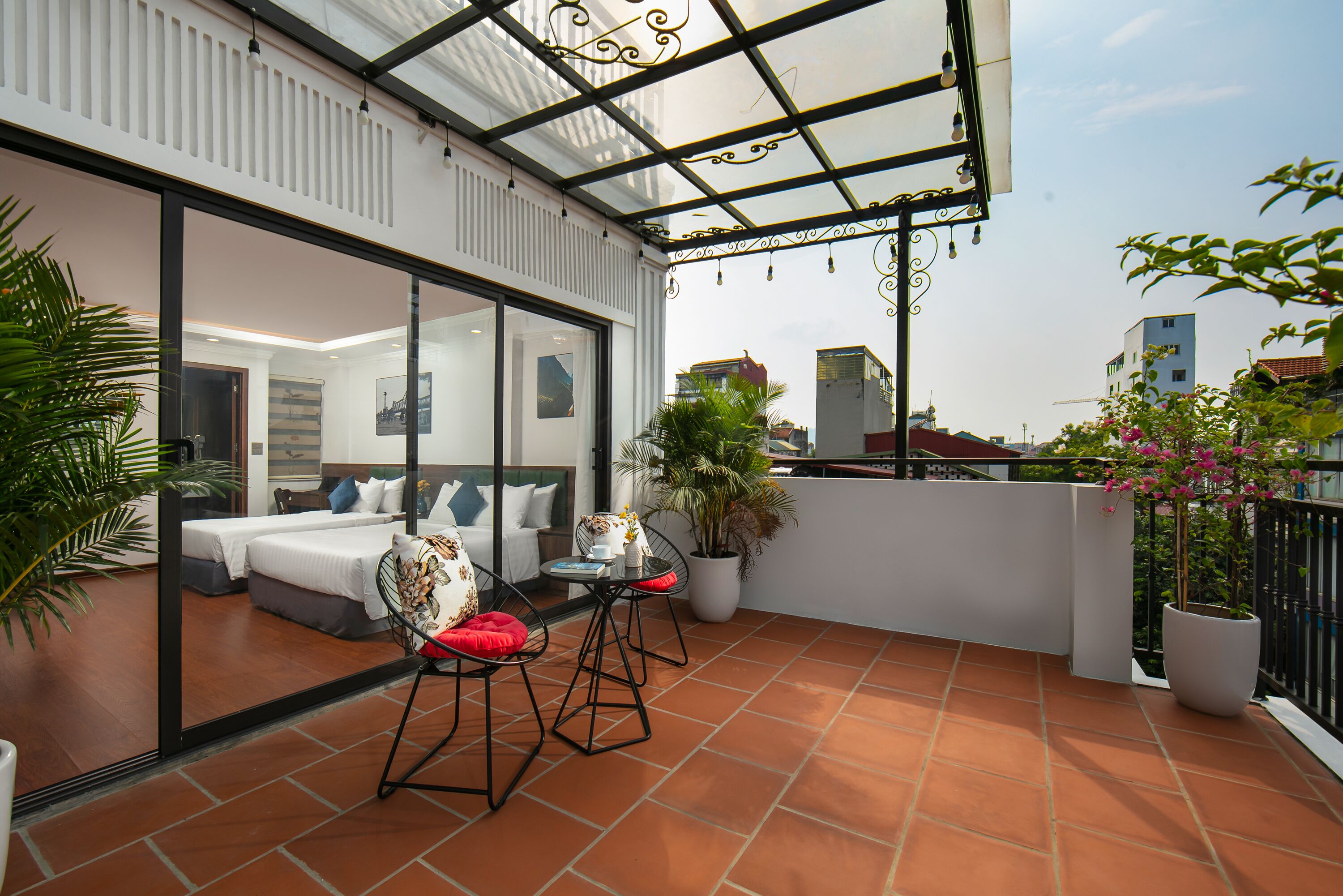 Executive Family Suite with Terrace | Terrace/patio