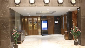 Interior entrance