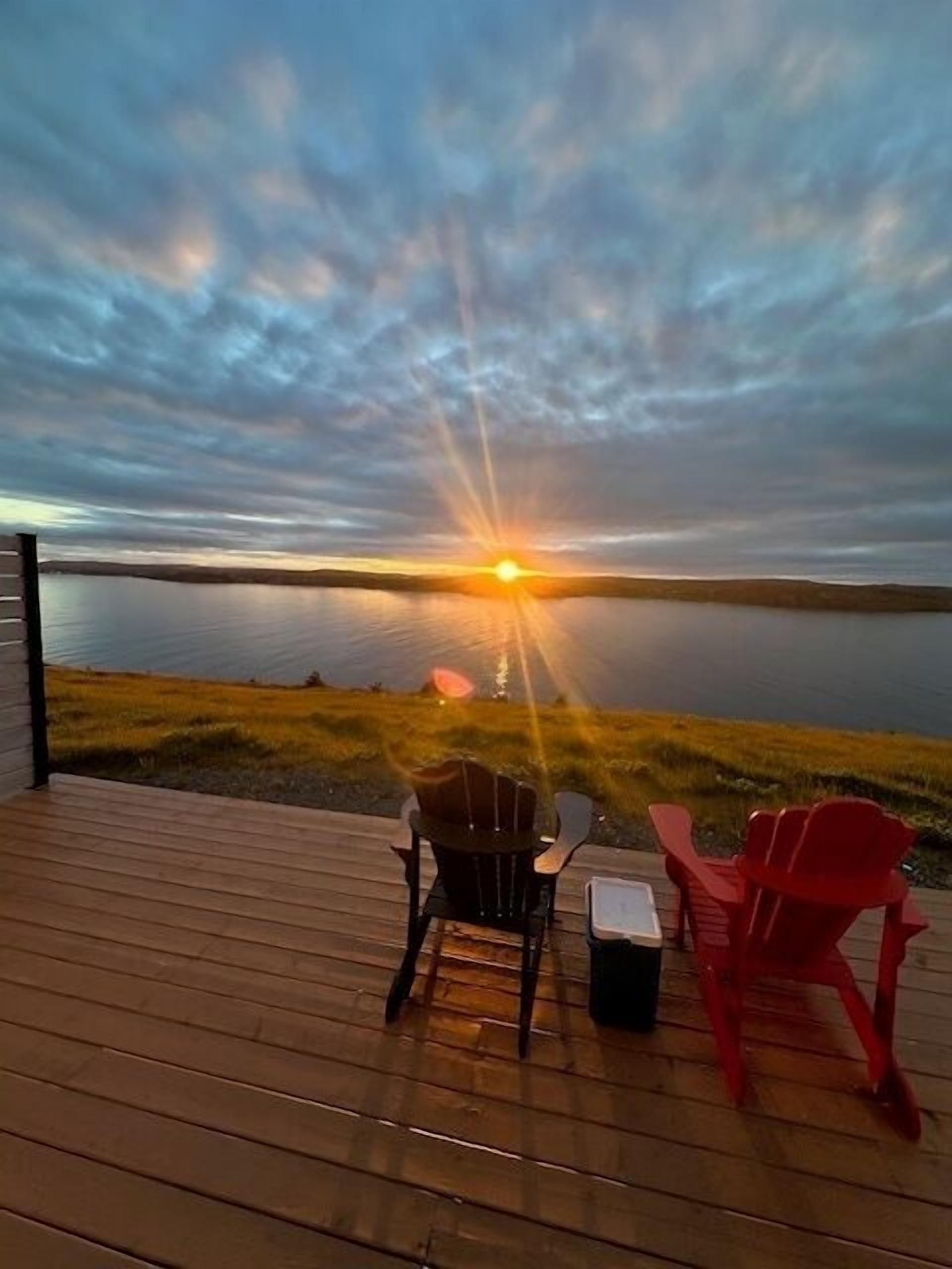 Watching the world slow down as the sun sets 