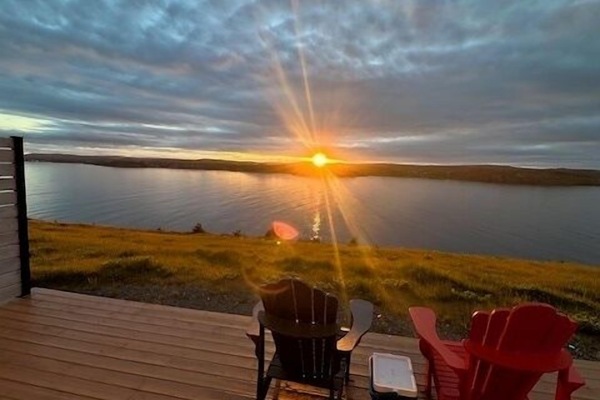Watching the world slow down as the sun sets