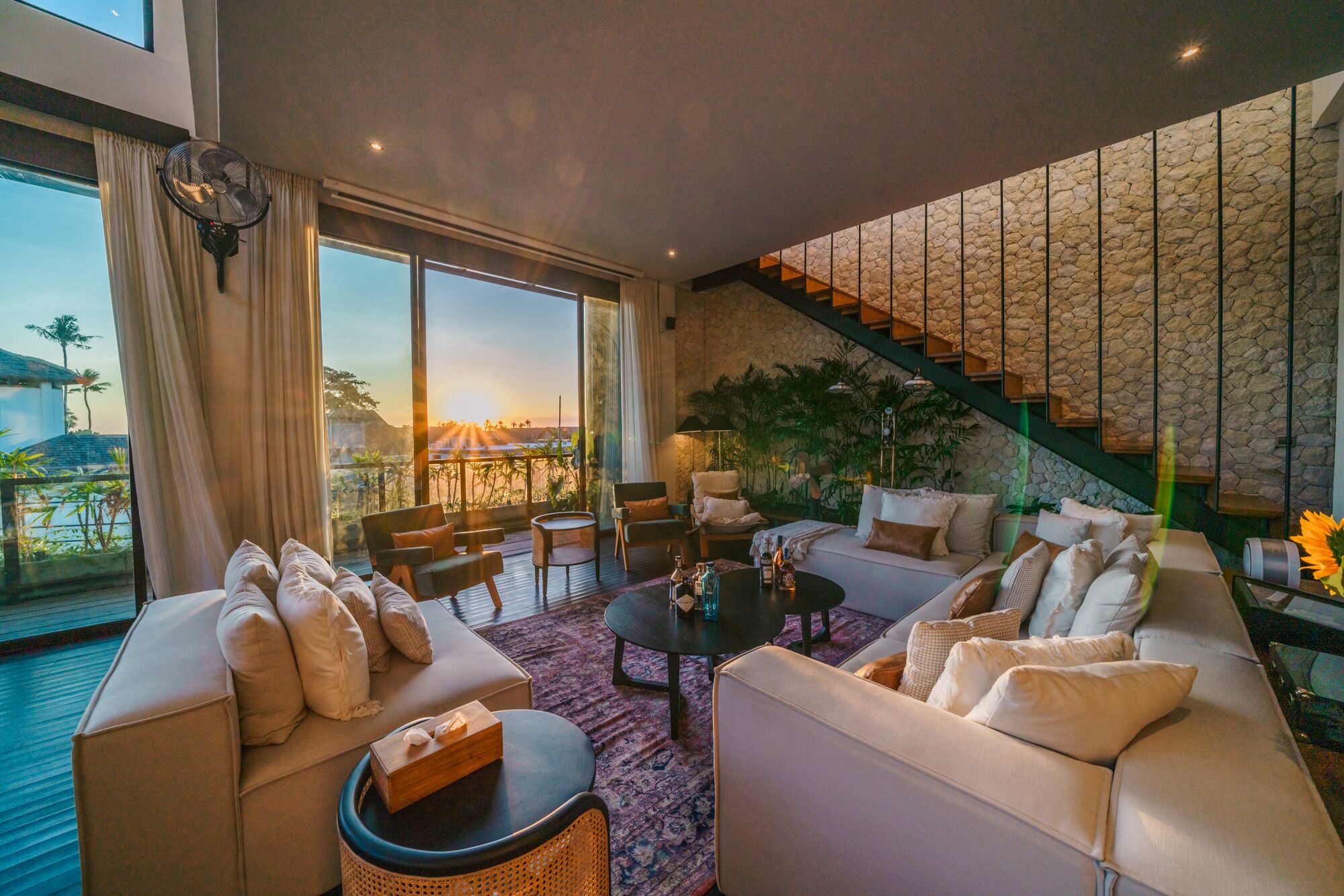 Luxury Apartment | Living area | TV