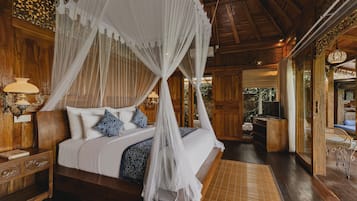 Villa | 1 bedroom, minibar, bed sheets