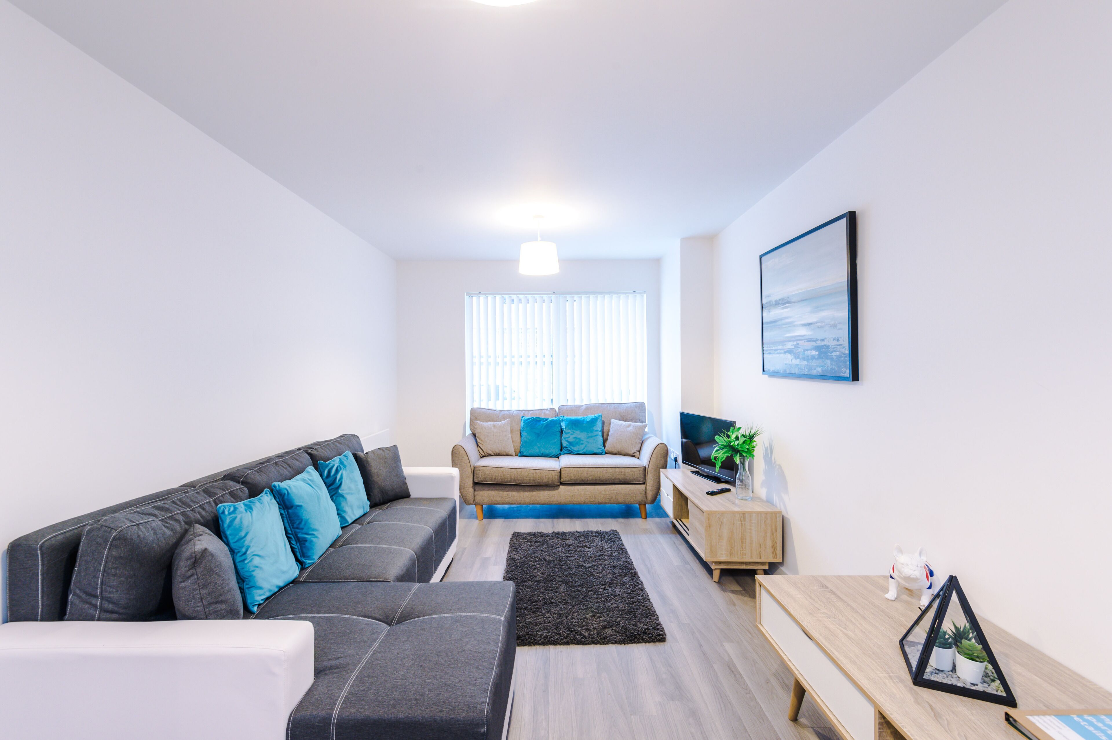 City Apartment | Living area | TV