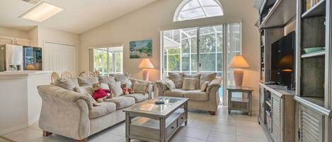 Fernseher, Bücher, Videothek