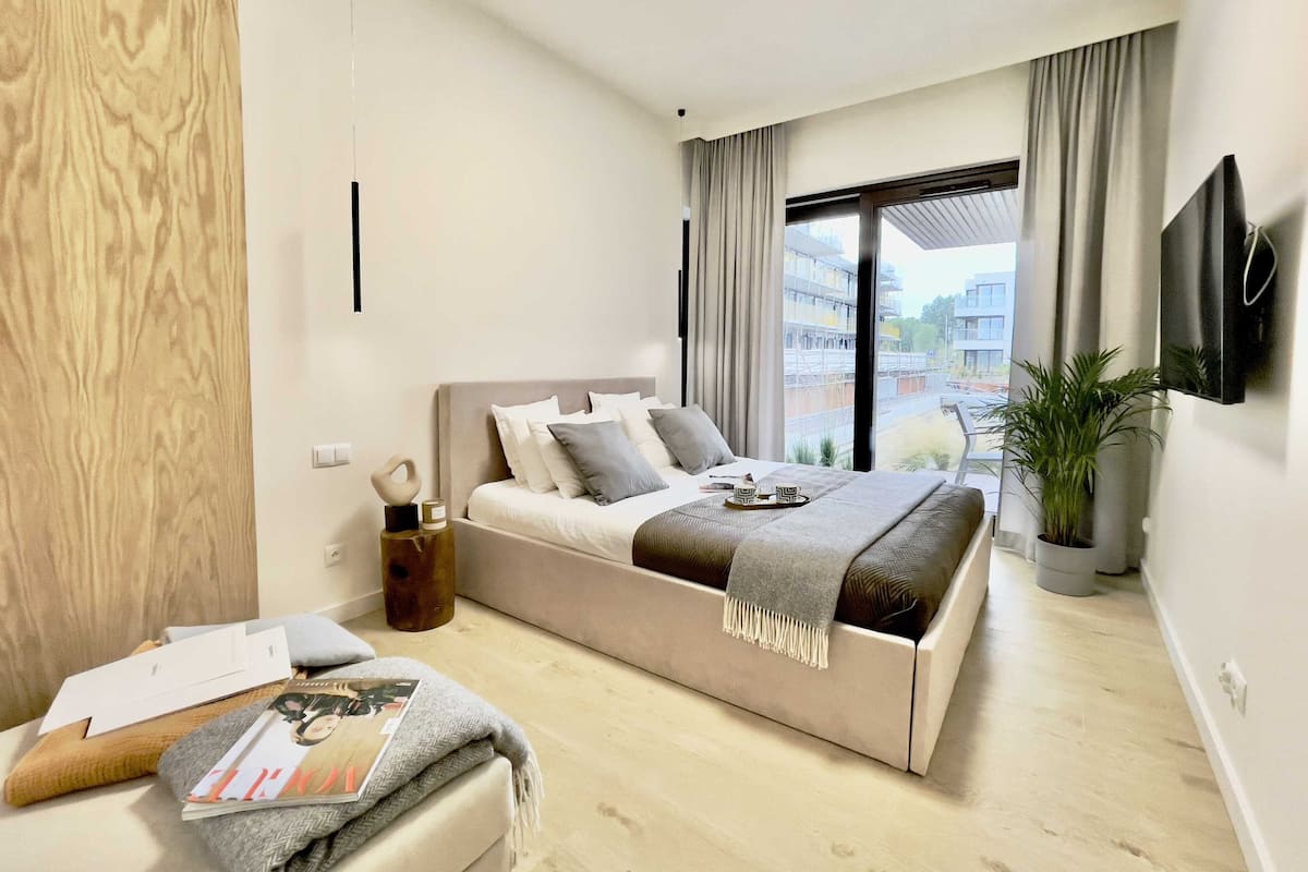 2 habitaciones, ropa de cama de alta calidad y decoración personalizada