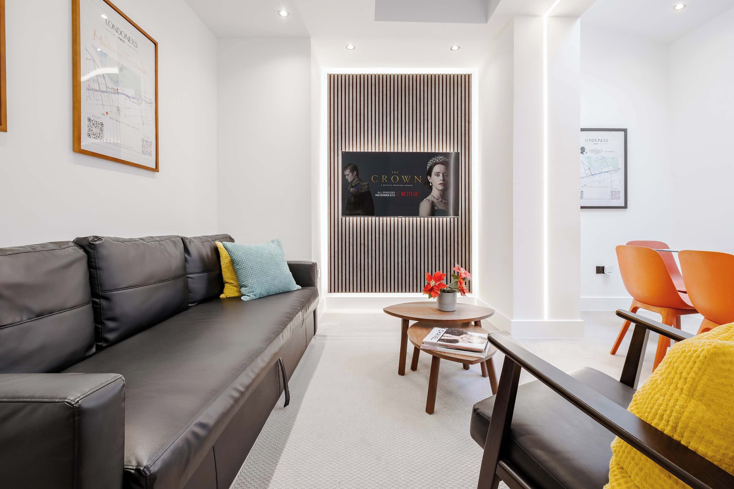 Smart TV, video games, offices