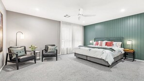 4 habitaciones, escritorio, wifi gratis y ropa de cama 