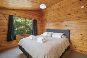 5 bedrooms, iron/ironing board, travel cot, WiFi