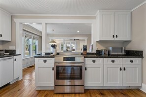 Fridge, microwave, oven, stovetop - NW Newport Avenue Bungalow | River West | Fully Renovated (Bend)