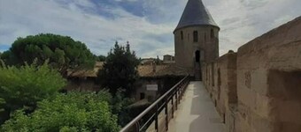 Ramparts of the medieval city of Carcassonne