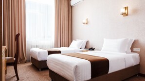 Standard Twin Room | Premium bedding, blackout drapes, soundproofing - Western Hotel (Tashkent)