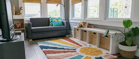 Smart TV, video games, books