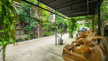 Fassade der Unterkunft