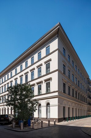 Blick von der Unterkunft