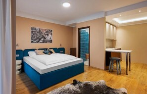Brankas, Wi-Fi gratis, dan seprai linen