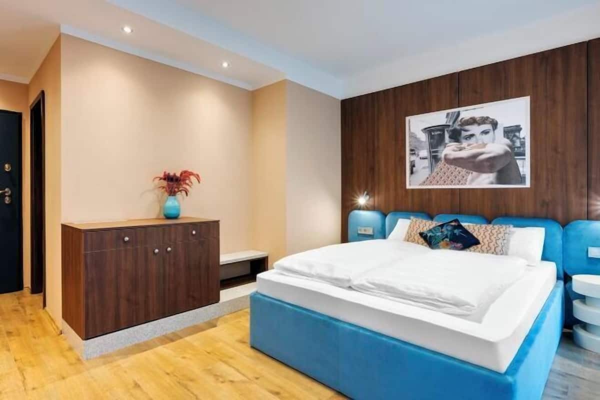 Een kluis op de kamer, gratis wifi, beddengoed