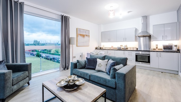 Appartement luxueux | Aire de séjour