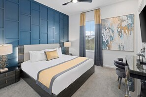 11 bedrooms, desk, iron/ironing board, travel crib