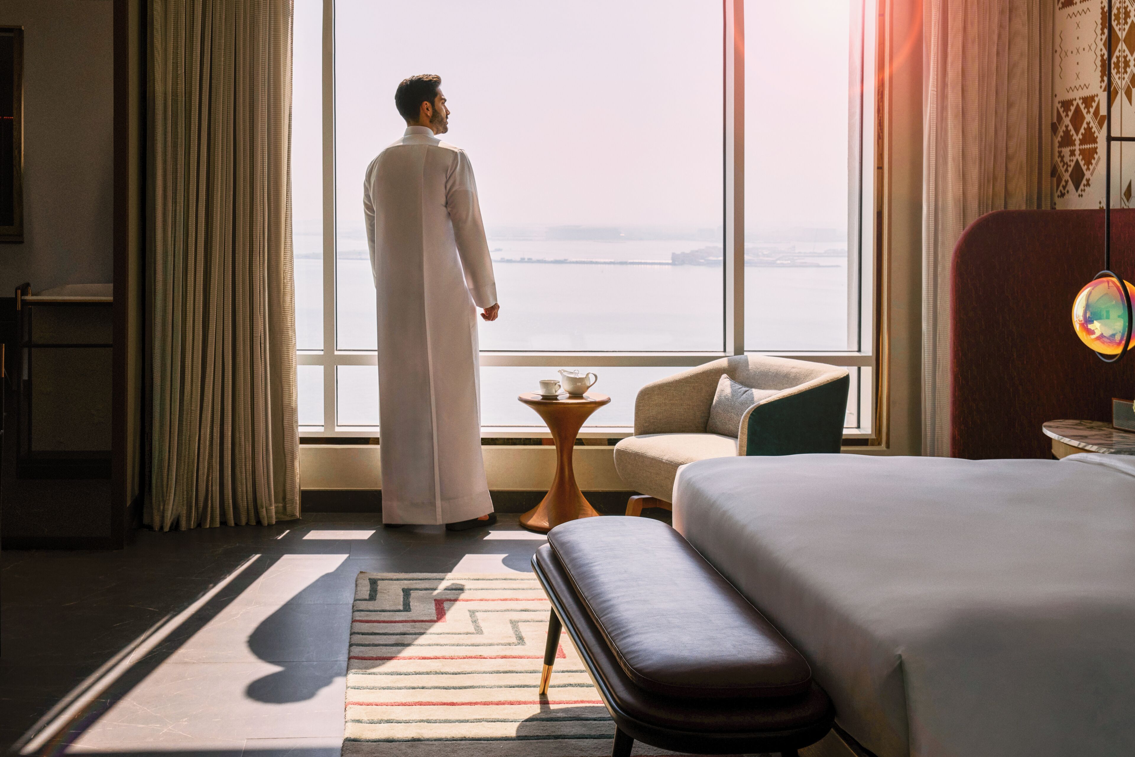 Executive Suite (Andaz) | Premium bedding, down comforters, pillowtop beds, free minibar items