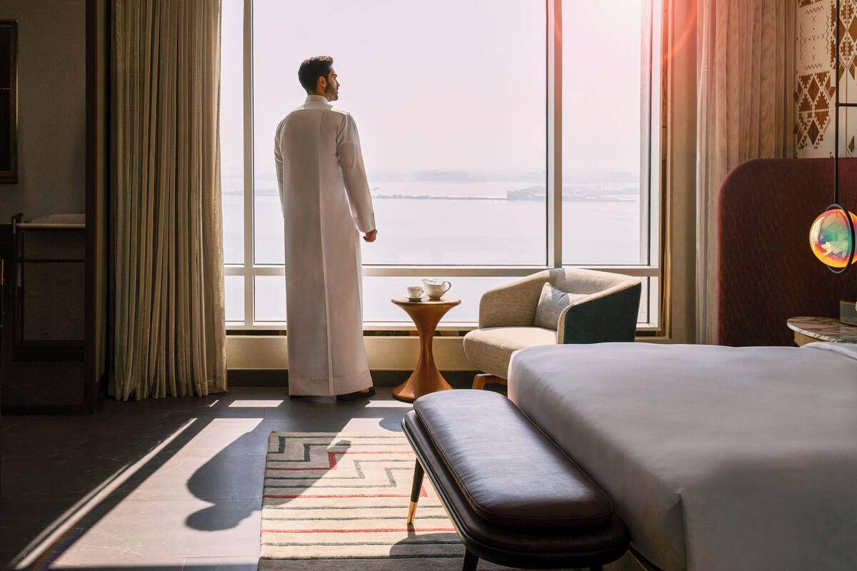 行政套房 (Andaz) | 高級寢具、羽絨被、特厚豪華床墊、迷你吧贈品