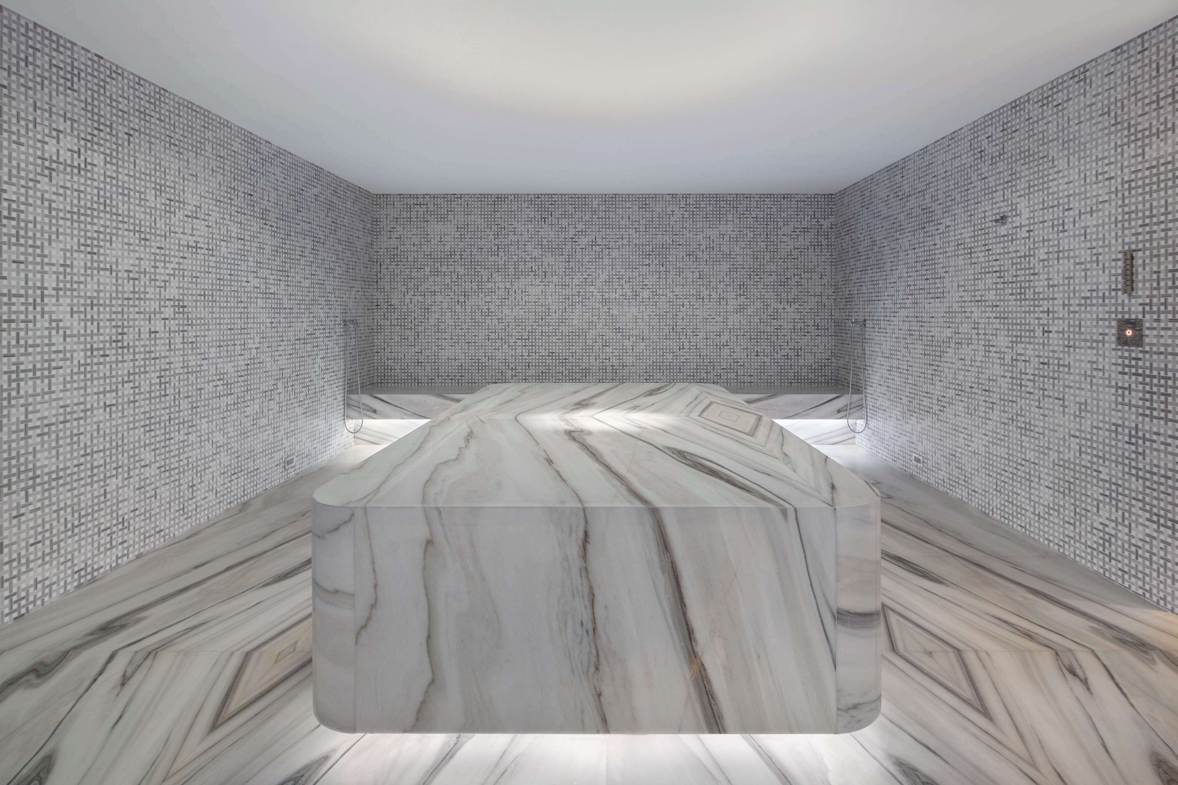 Sauna, steam room, Turkish bath, body treatments, hot stone massages