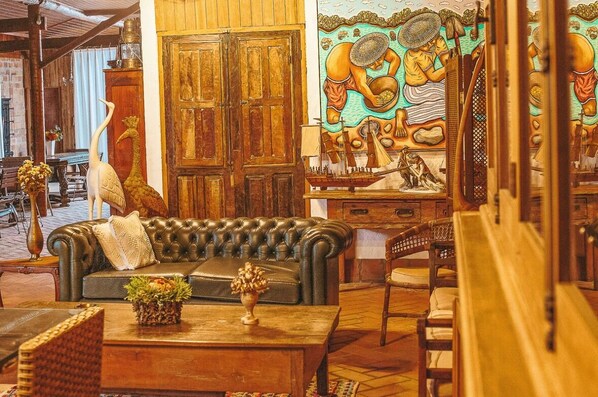 Lobby sitting area