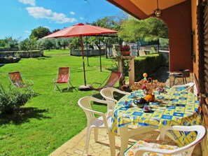 Outdoor dining - Vacation home Milva by Interhome (Pula/Rakalj)