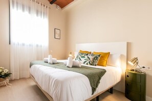 2 habitaciones, internet y ropa de cama