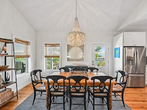 Dining Area w. Seating for 8 - Shore Beats Work | Stunning Ocean Views, Private Pool (Tybee Island)