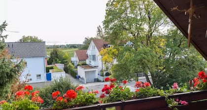Dachgeschoss Apart. ca.35 qm mit Terrasse im Einfamilienhaus