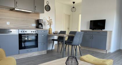 Moderne Wohnung mit Balkon inmitten der Lausitz