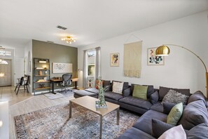 Smart TV, foosball, table tennis - This charming 5-bedroom villa with a private heated pool is a modern oasis. (Davenport)