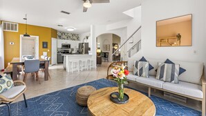 Unclassified image, 4 of 53, button - This charming 5-bedroom villa with a private heated pool is a modern oasis. (Davenport)
