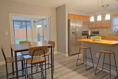 Awalk away from Busch Gardens and Adventure Island