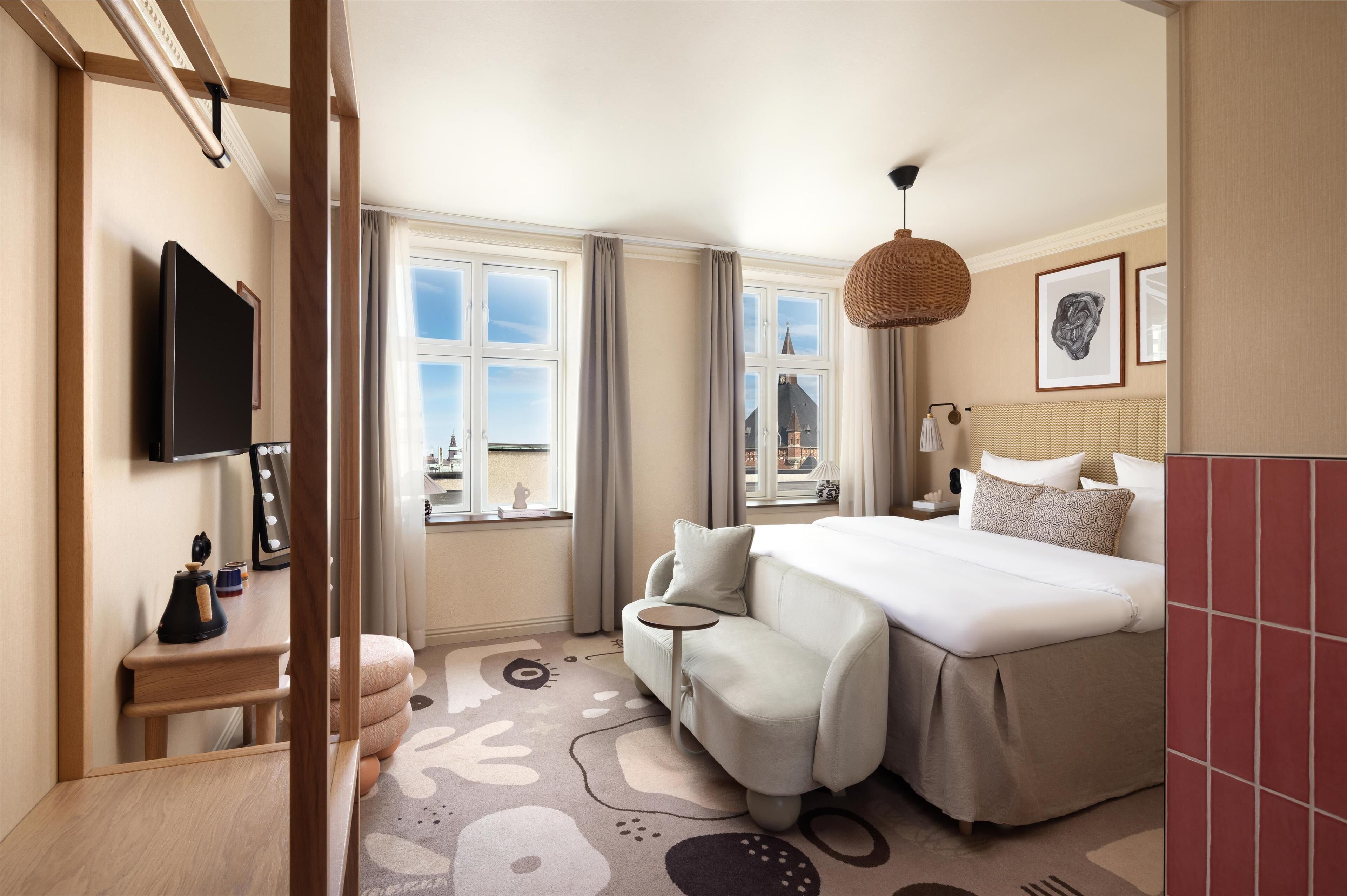 Rom – deluxe | Allergitestet sengetøy, individuelt dekorert og individuelt innredet