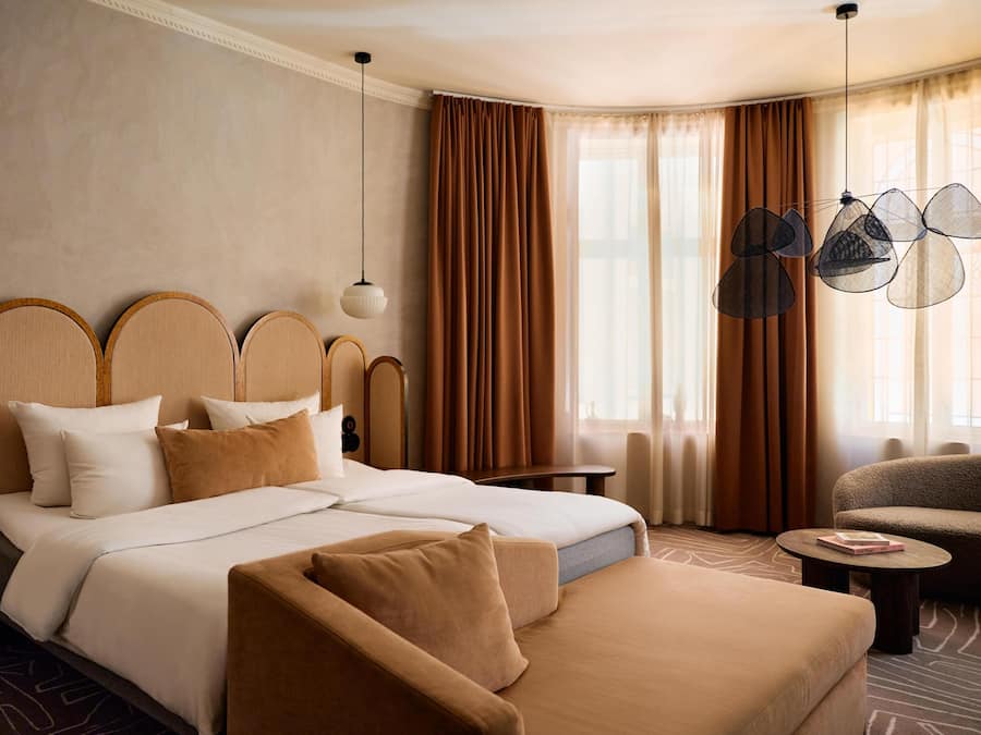 Hypo-allergenic bedding, individually decorated, individually furnished