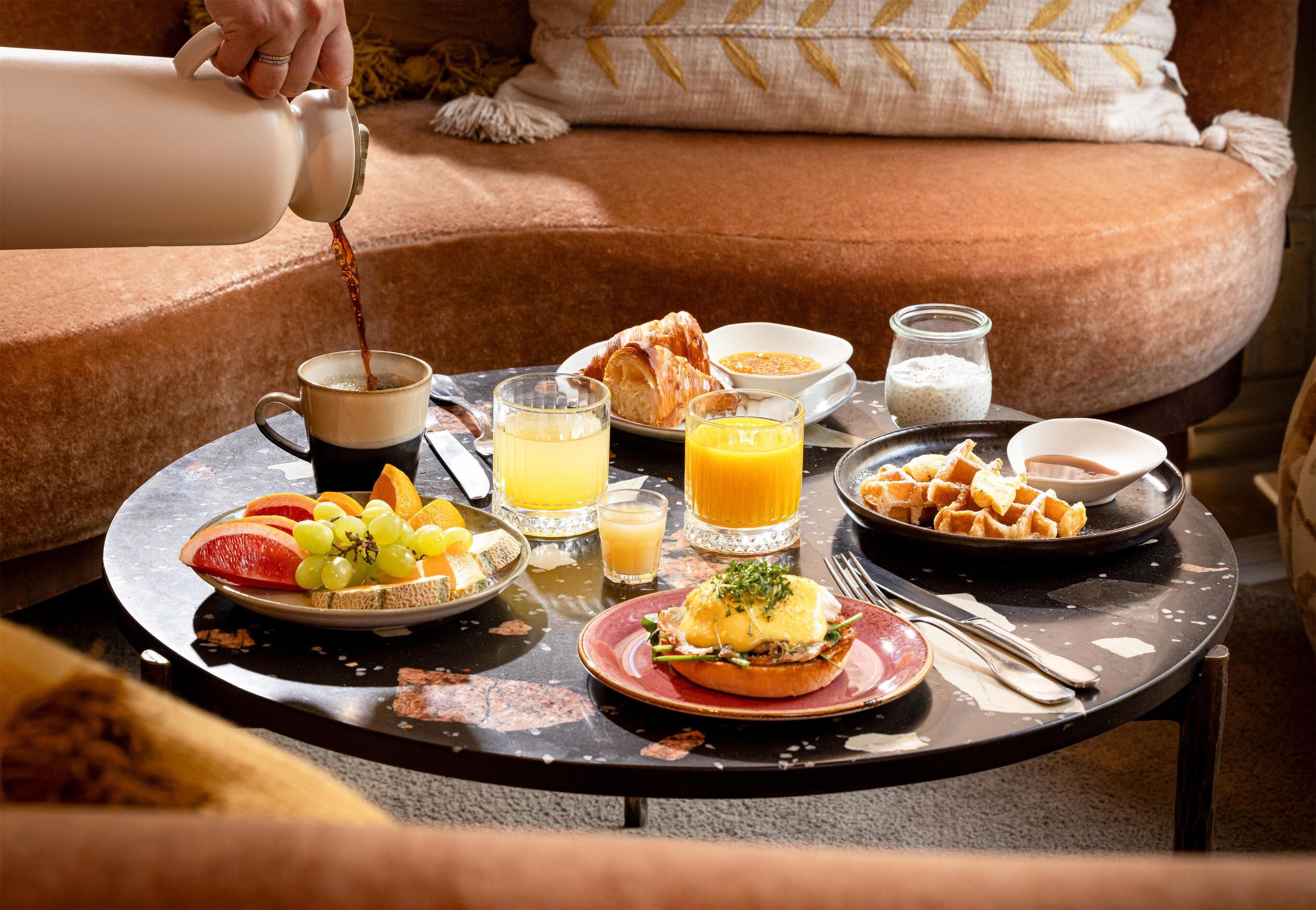 Daily buffet breakfast (DKK 245 per person)