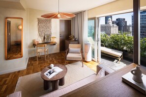 Penthouse with View and Balcony | Hypo-allergenic bedding, individually decorated, individually furnished