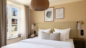 1 habitación, ropa de cama hipoalergénica y decoración personalizada