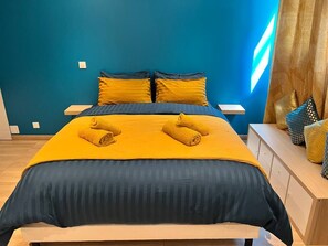 1 habitación, escritorio, wifi gratis y ropa de cama 